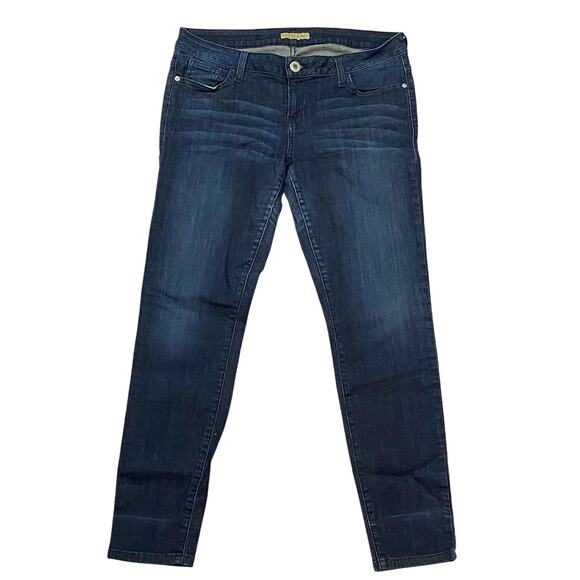 Guess Los Angeles Jeans Pants Women Size 31 Dark Wash Regular Fit Pants - Picture 1 of 4